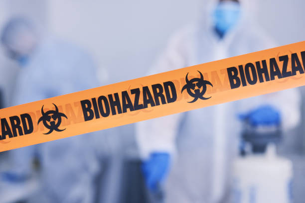 Professional Infectious Disease Decontamination technician working in Rosedale, CA